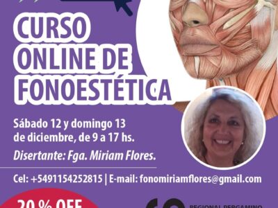 CURSO ONLINE DE FONOESTÉTICA