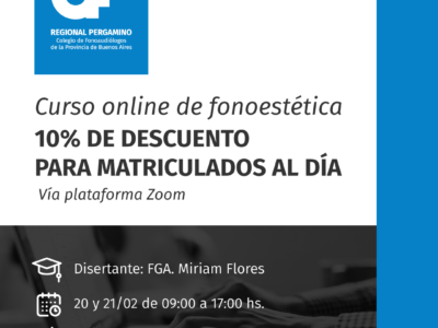 CURSO ONLINE DE FONOESTÉTICA