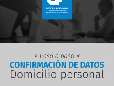 CONFIRMACIÓN DE DATOS