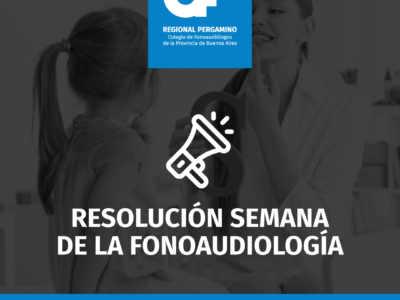 SEMANA DE LA FONOAUDIOLOGÍA