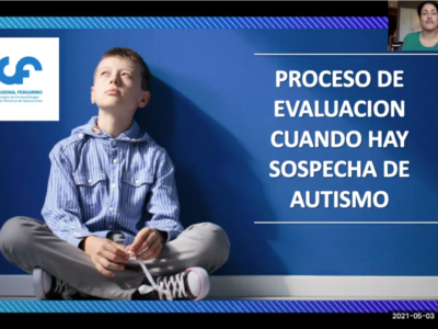 «Proceso de evaluación cuando hay sospecha de autismo» por Lic. Silvia Tedesco