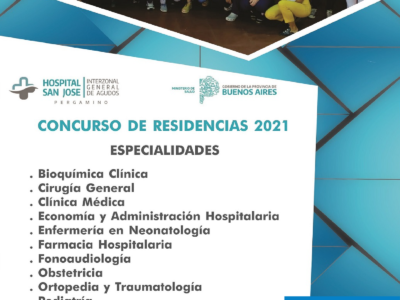 CONCURSO DE RESIDENCIAS 2021