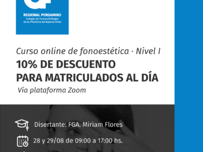 CURSO DE FONOESTÉTICA