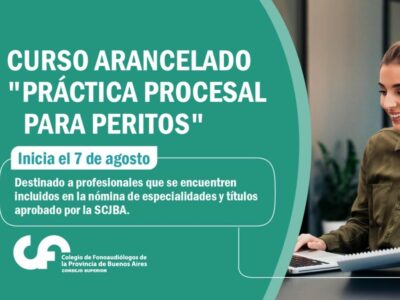 CURSO ARANCELADO «PRÁCTICA PROCESAL PARA PERITOS»