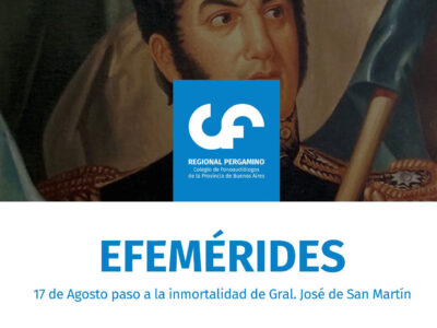 17 de Agosto paso a la inmortalidad de Gral. José de San Martín