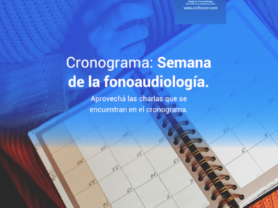  Cronograma: Semana de la Fonoaudiología