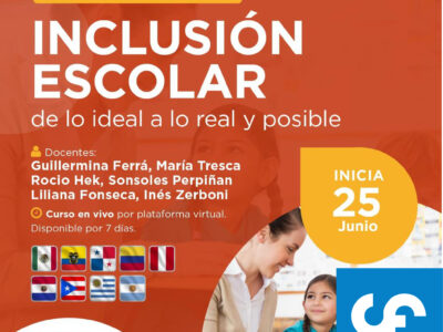 Sorteo media beca del curso de posgrado de «INCLUSIÓN ESCOLAR de lo ideal a lo real y posible»