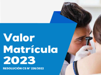 MATRÍCULA ANUAL OBLIGATORIA 2023