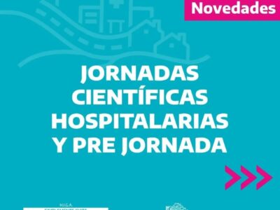 Cofoba Regional Pergamino difunde: «Jornadas científicas hospitalarias y pre jornada»